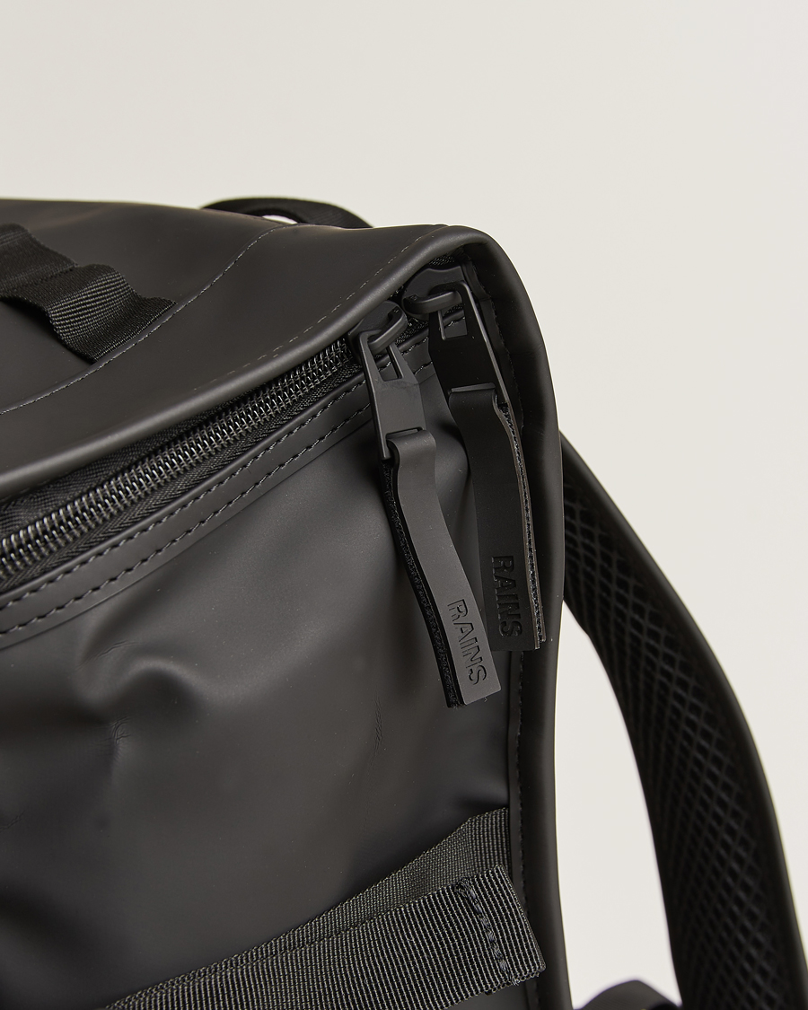 Herren | RAINS Trail Mountaineer Backpack Black | RAINS | Trail Mountaineer Backpack Black