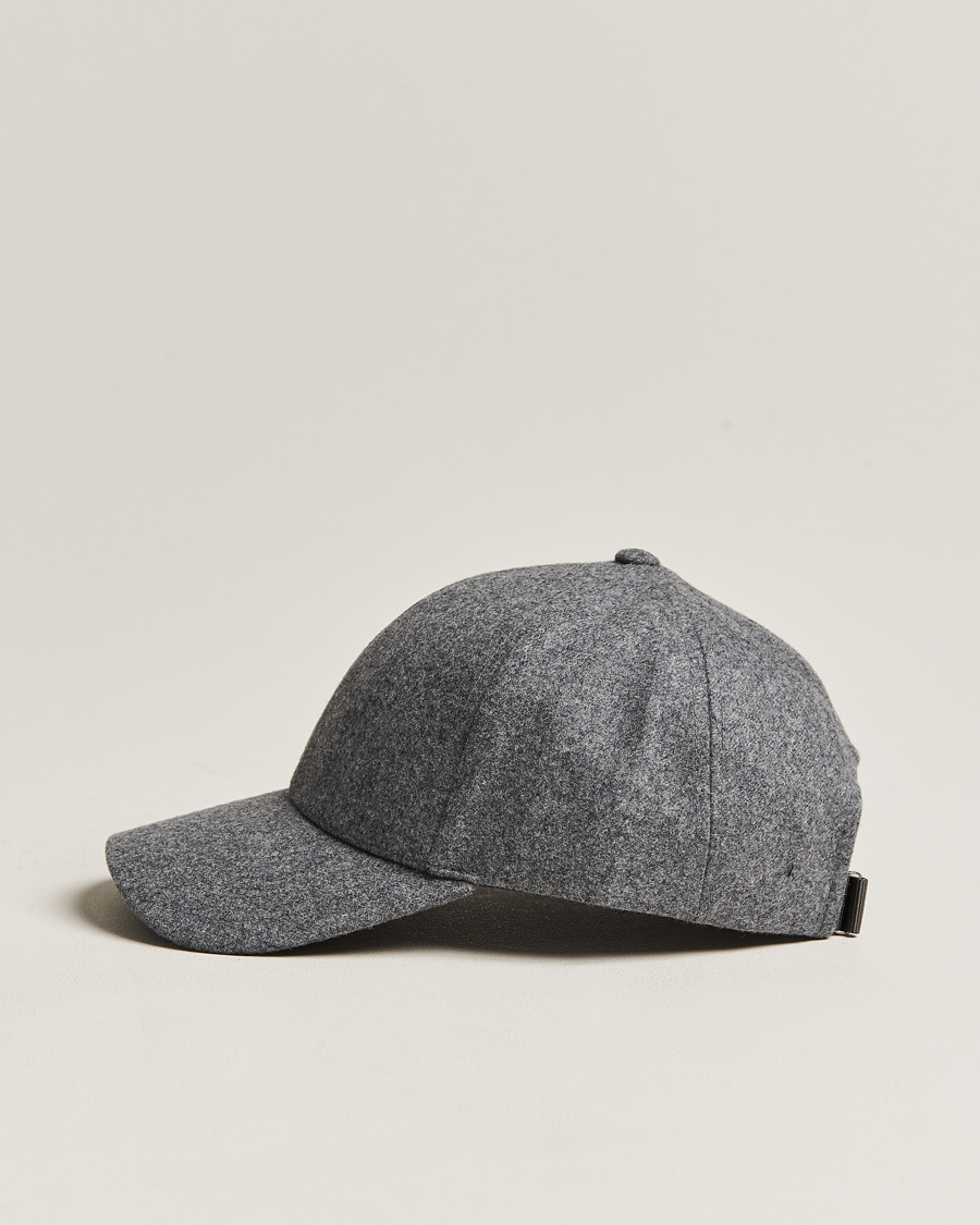 Herren | Varsity Headwear Flannel Baseball Cap Granite Grey | Varsity Headwear | Flannel Baseball Cap Granite Grey