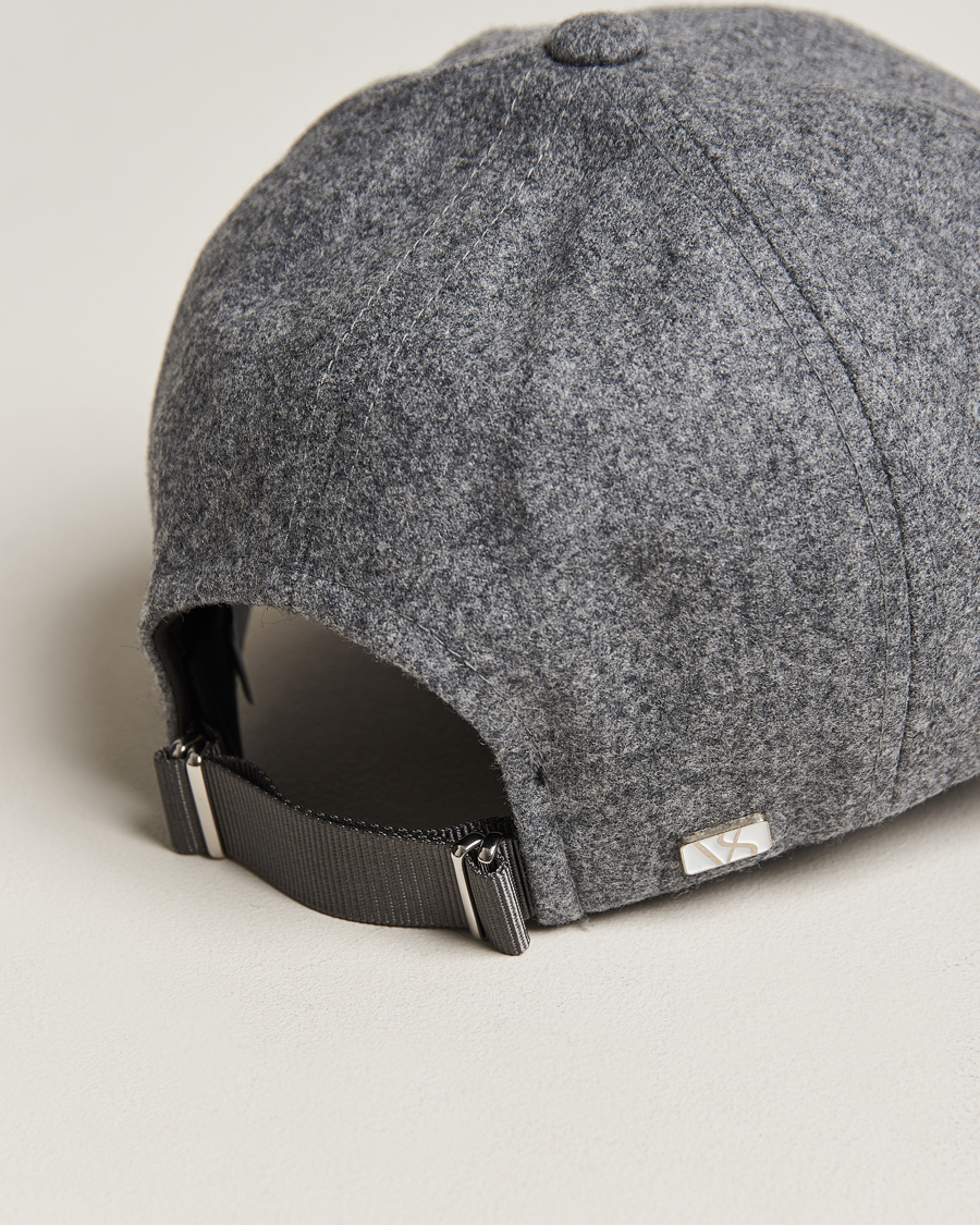 Herren | Varsity Headwear Flannel Baseball Cap Granite Grey | Varsity Headwear | Flannel Baseball Cap Granite Grey