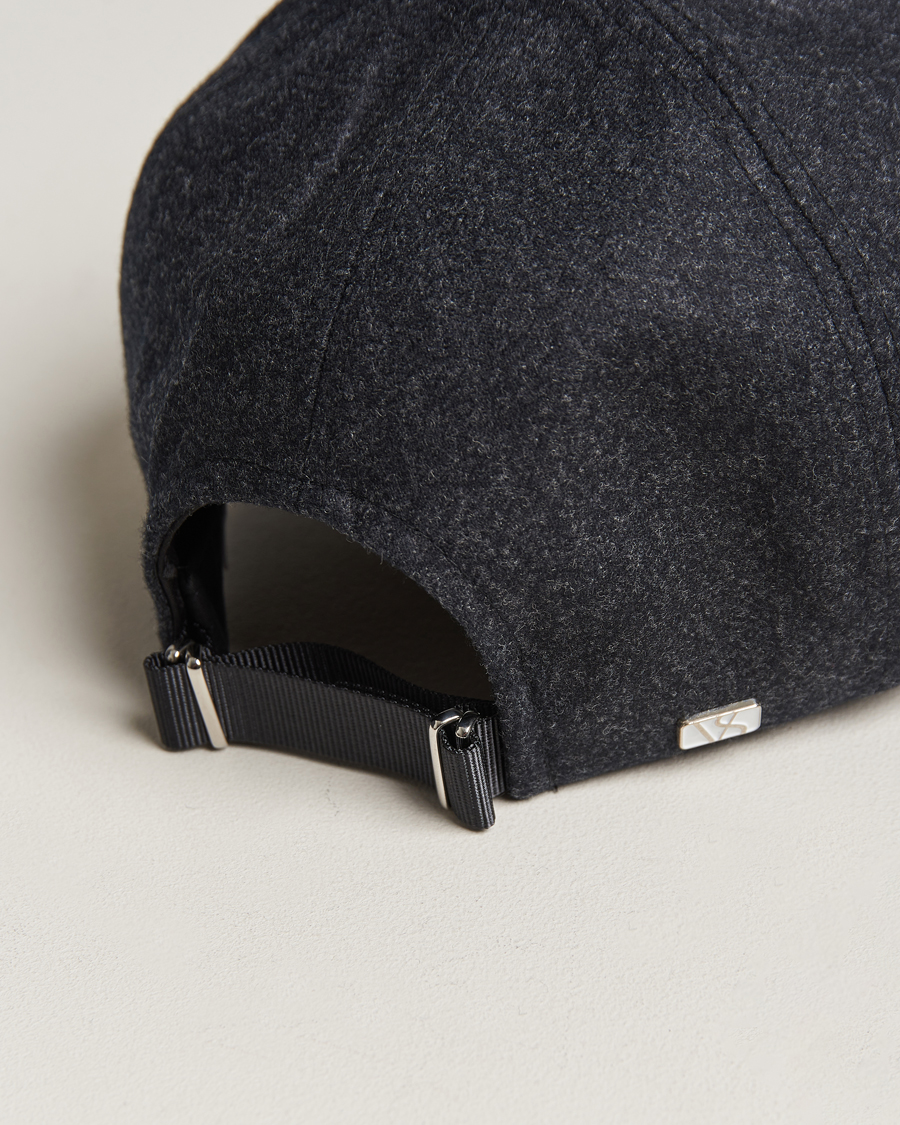 Herren | Varsity Headwear Flannel Baseball Cap Jade Black | Varsity Headwear | Flannel Baseball Cap Jade Black