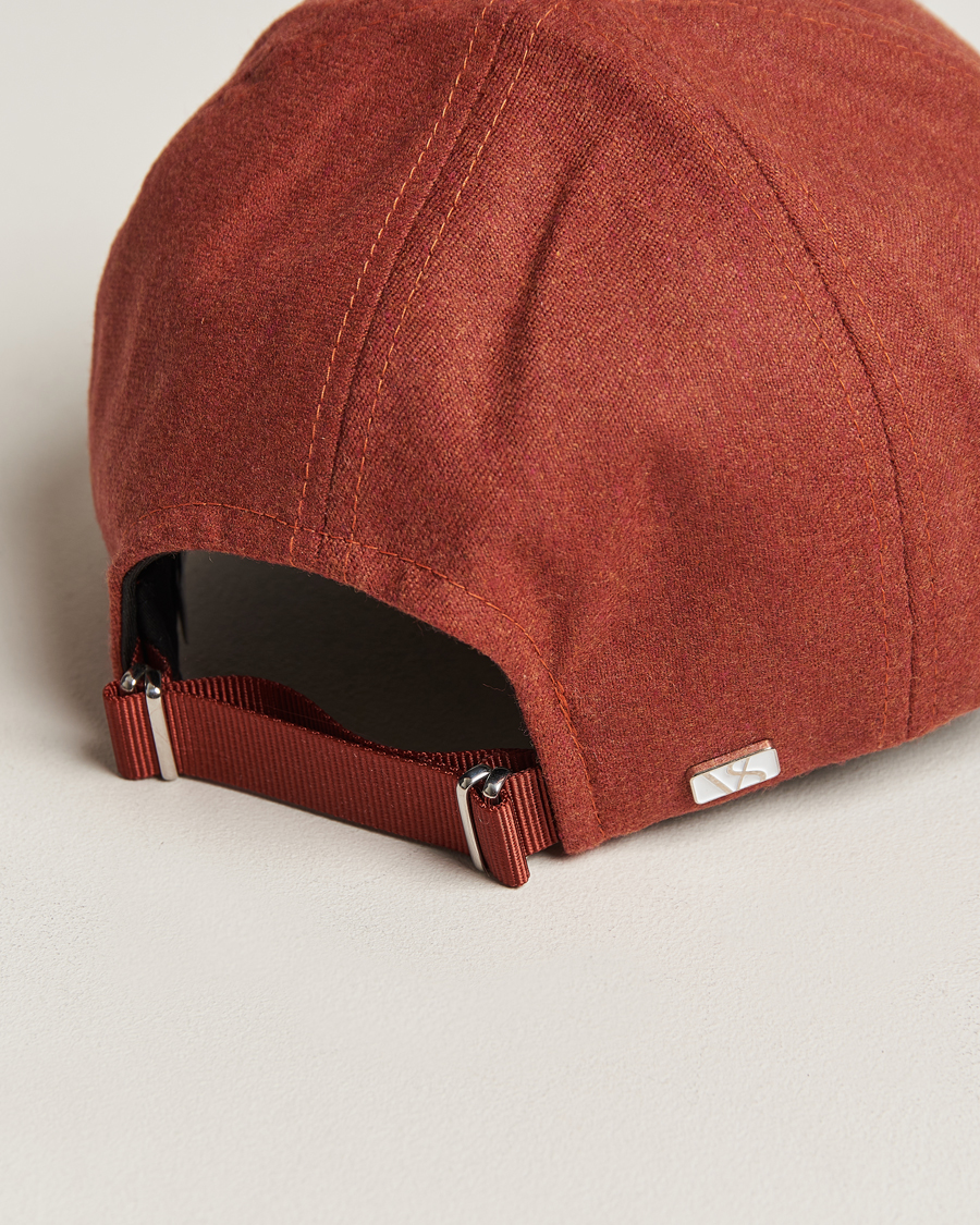 Herren | Varsity Headwear Flannel Baseball Cap Coppo Orange | Varsity Headwear | Flannel Baseball Cap Coppo Orange