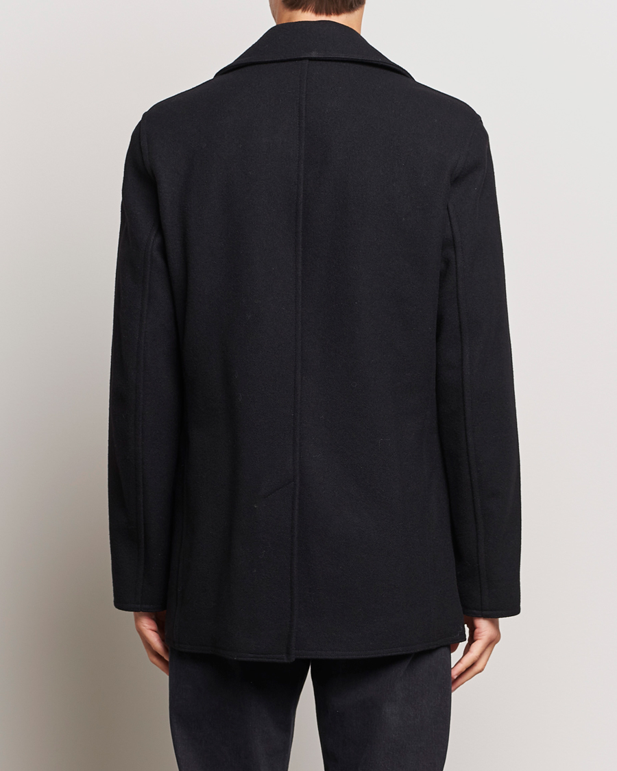 Herren | Jacken | Gloverall | Churchill Reefer Peacoat Black