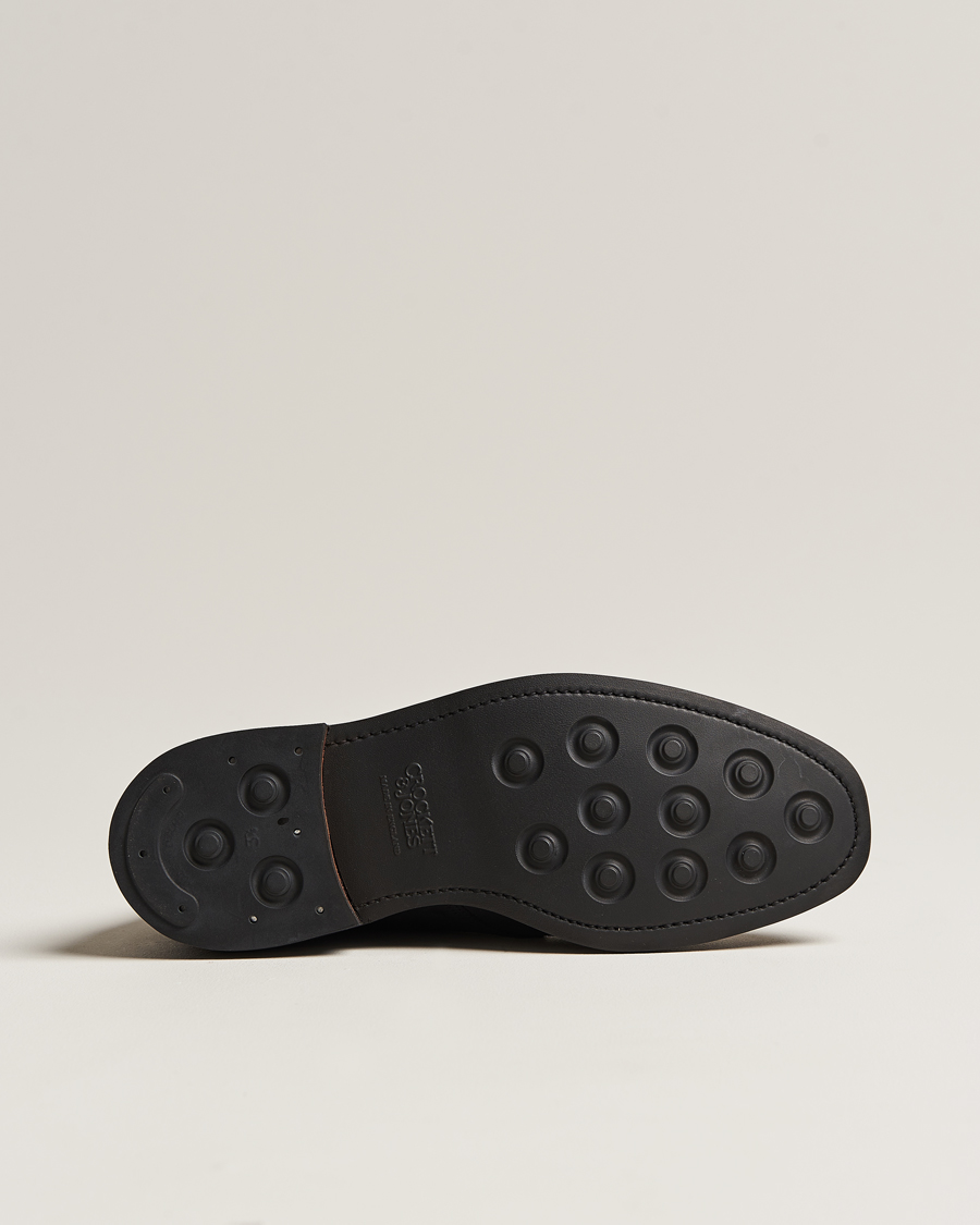 Herren | Boots | Crockett & Jones | Molton Chukka Black Rough-Out Suede