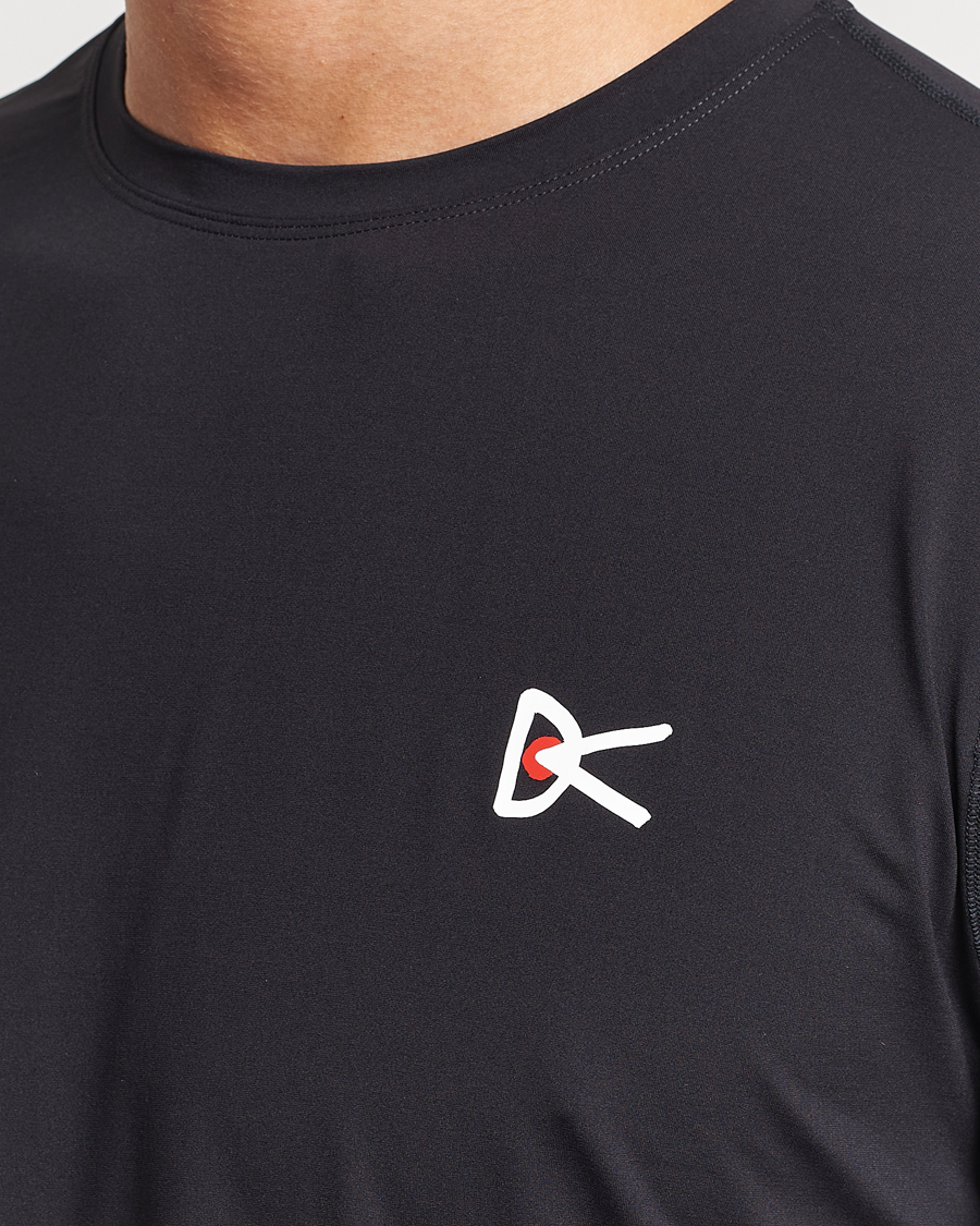 Herren | T-Shirts | District Vision | Ultralight Aloe Short Sleeve Black