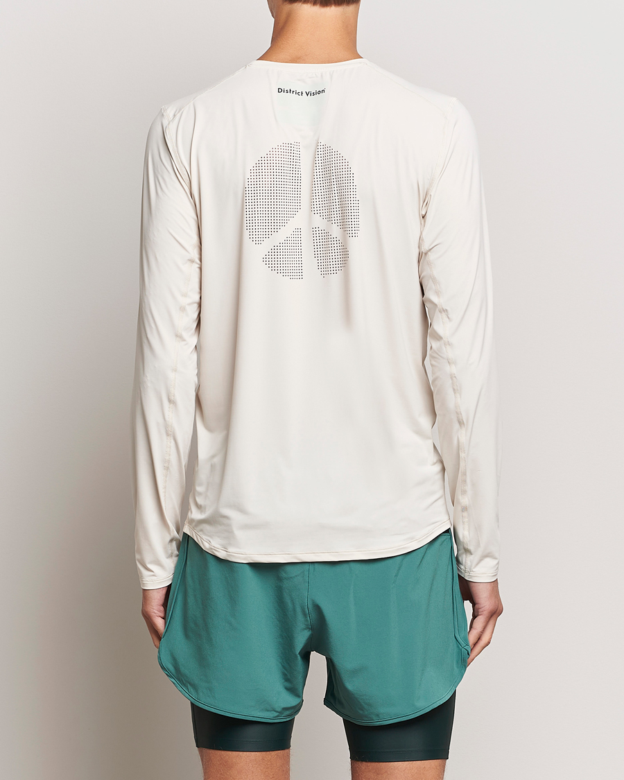 Herren | T-Shirts | District Vision | Ultralight Aloe Long Sleeve Mushroom