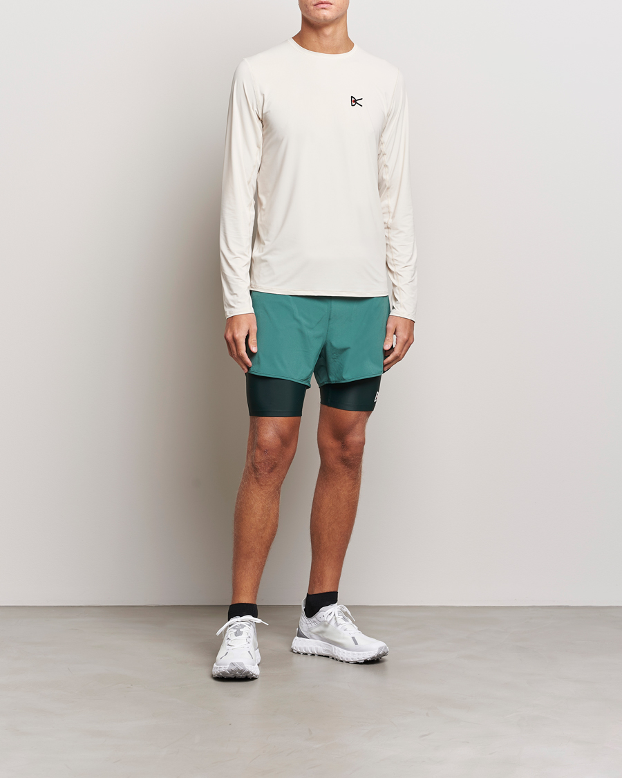 Herren | Shorts | District Vision | Layered Pocketed Trail Shorts Pine