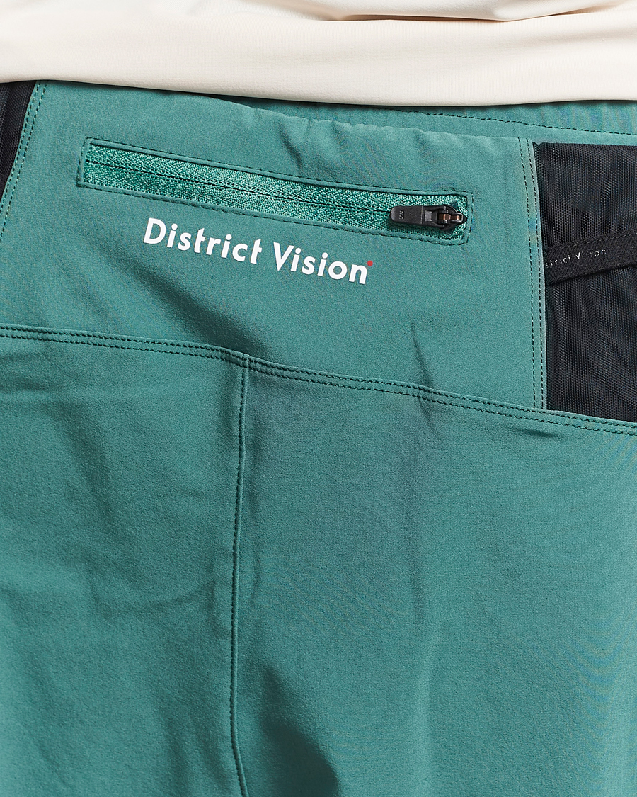 Herren | Shorts | District Vision | Layered Pocketed Trail Shorts Pine