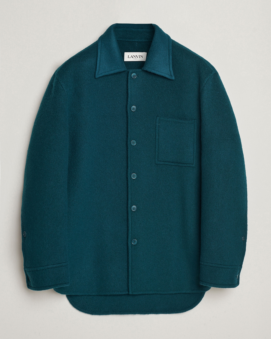 Herren | Hemden | Lanvin | Wool/Mohair Overshirt Dragon