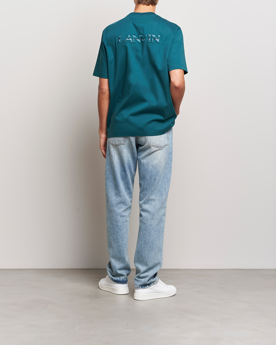 Herren | T-Shirts | Lanvin | Curb Back Logo T-Shirt Dragon