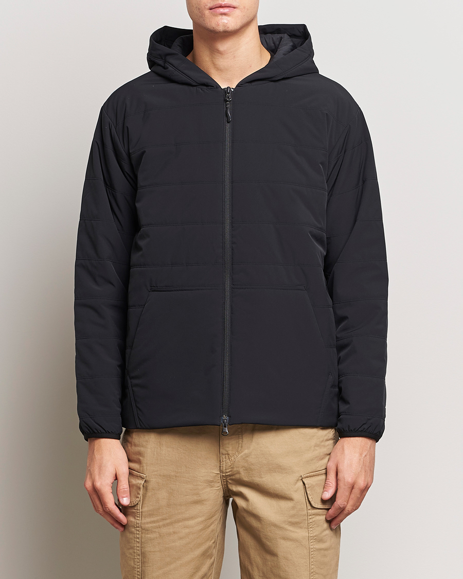 Herren | Jacken | Snow Peak | Flexible Insulated Zip Hoodie Black