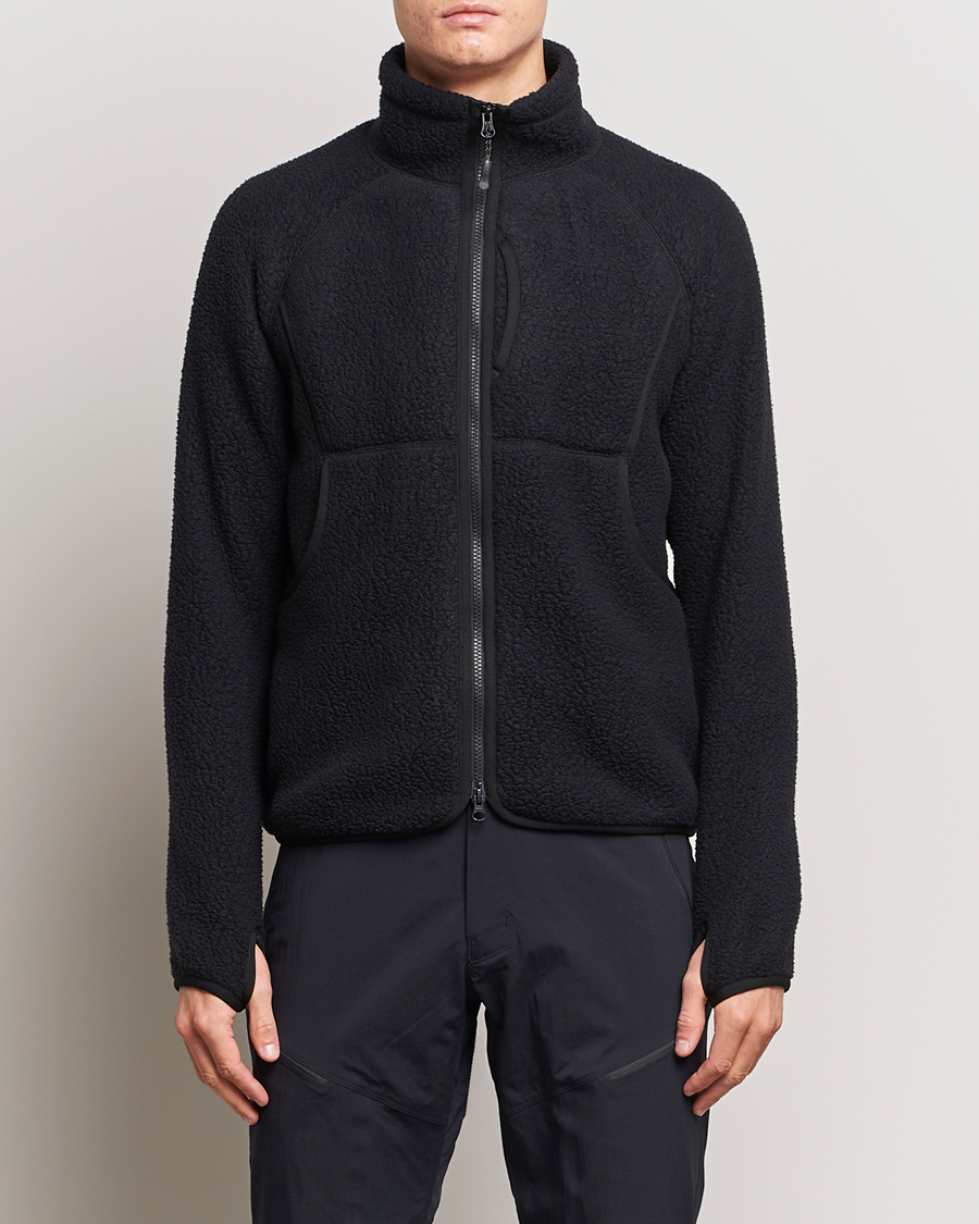 Herren | Pullover | Snow Peak | Thermal Boa Fleece Jacket Black
