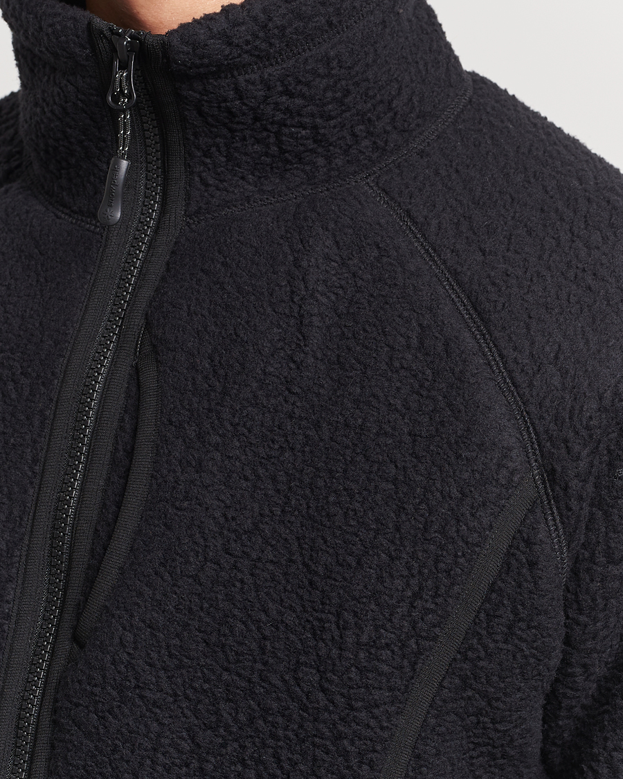 Herren | Pullover | Snow Peak | Thermal Boa Fleece Jacket Black