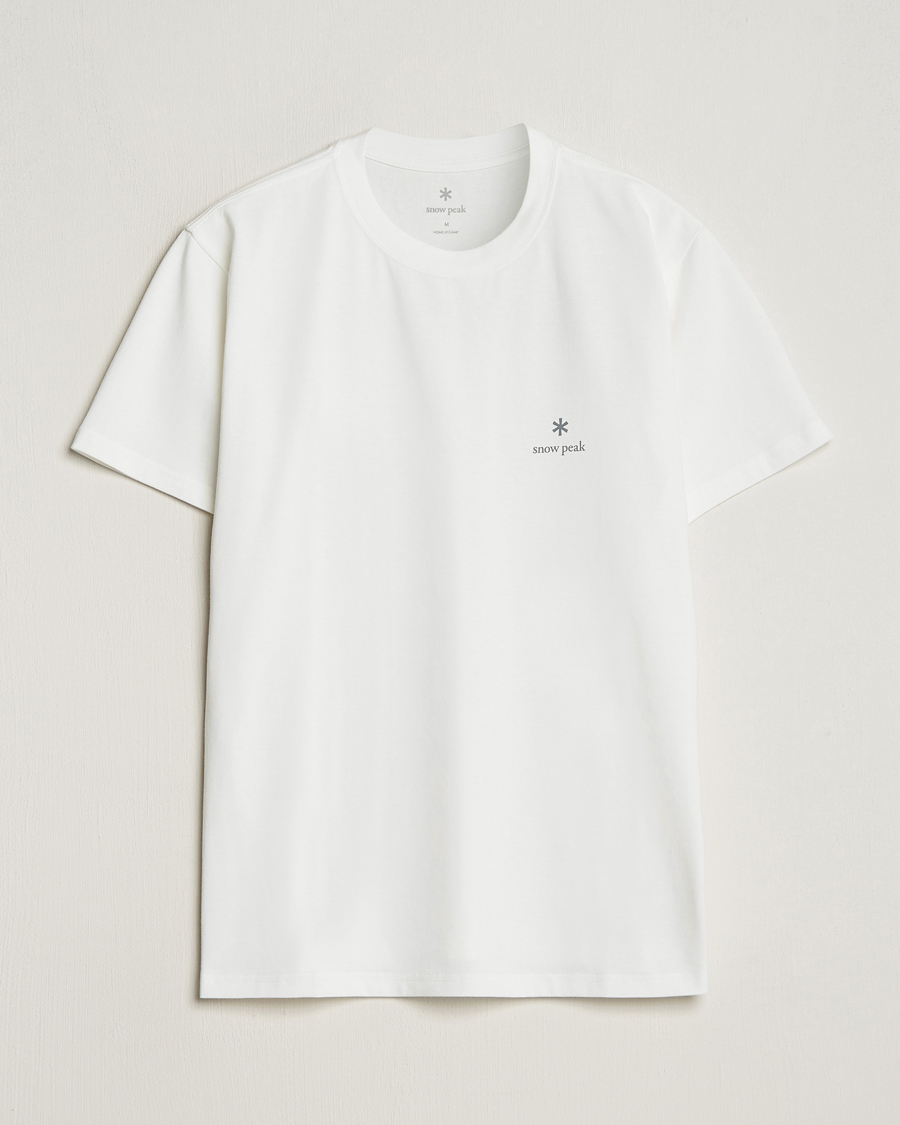 Herren | T-Shirts | Snow Peak | Logo T-Shirt White