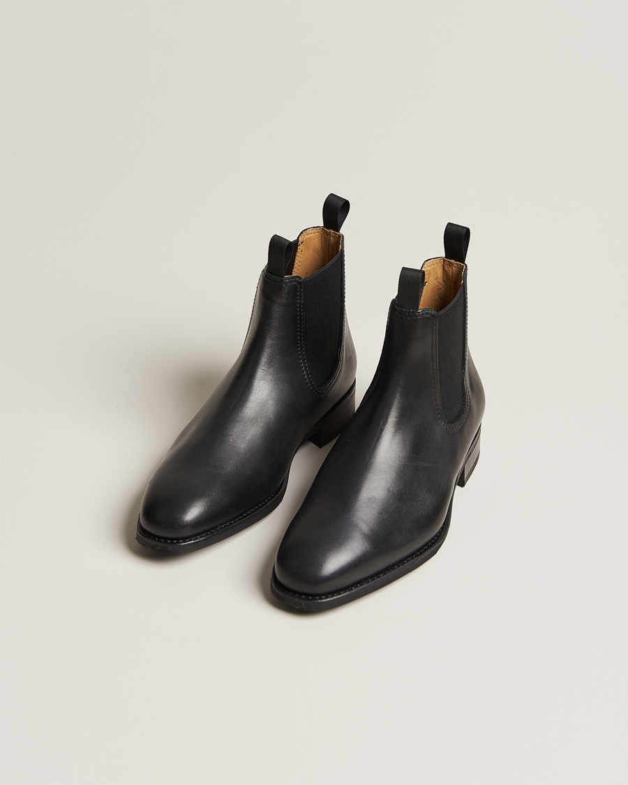 Men | Winter shoes | Myrqvist | Granhult Chelsea Boot Black Calf
