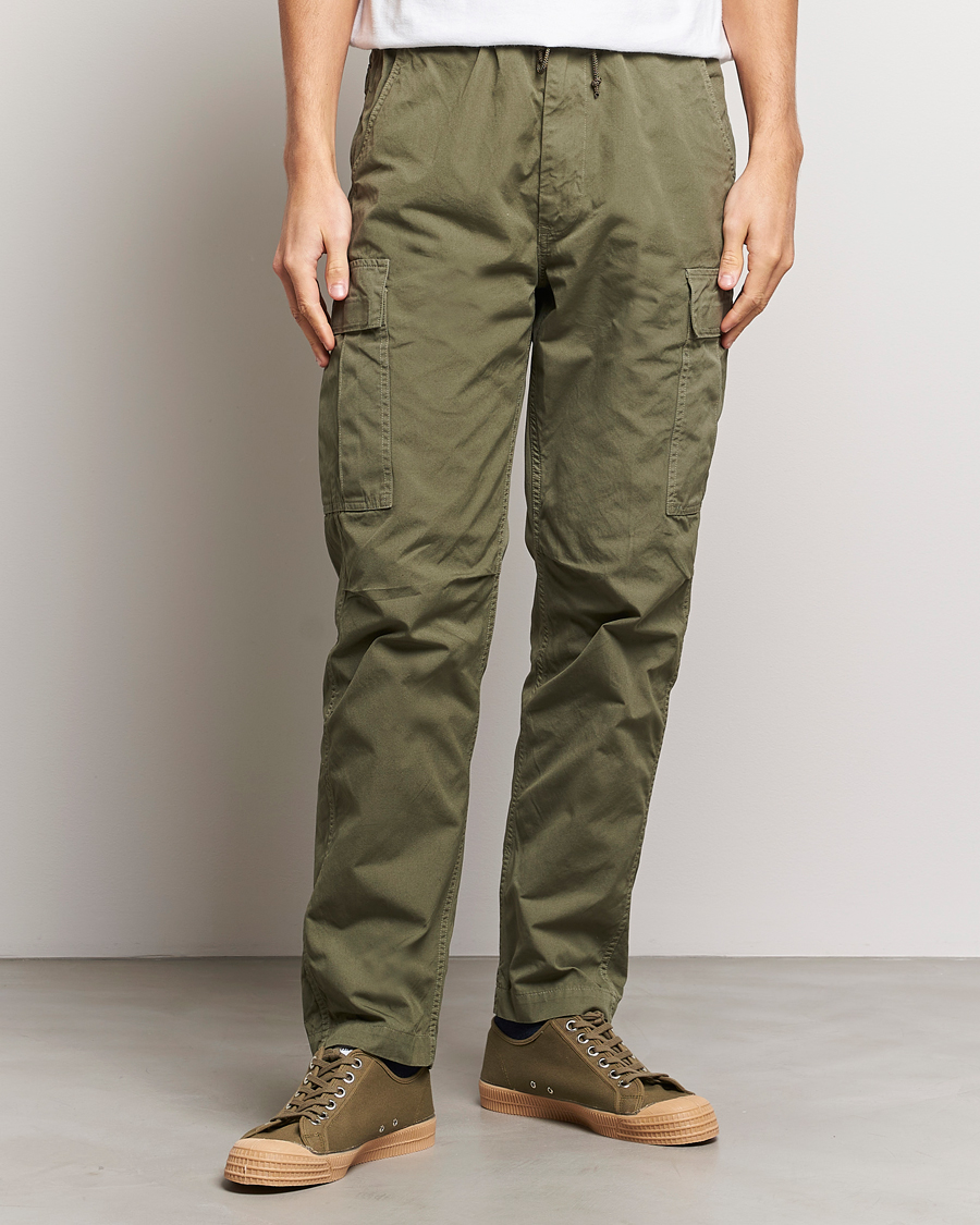 Herren | Japanese Department | orSlow | Easy Cargo Pants Army Green