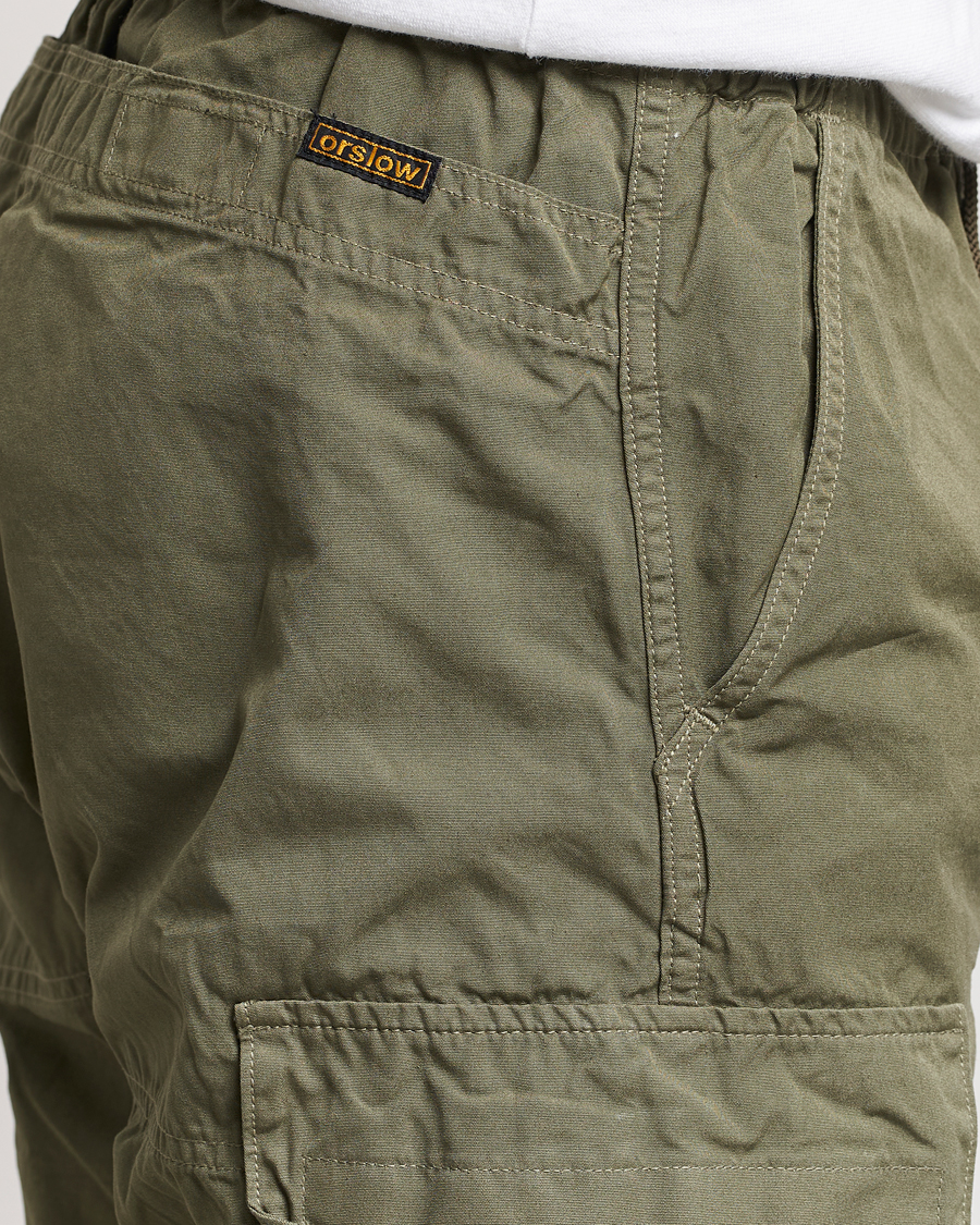 Herren | Hosen | orSlow | Easy Cargo Pants Army Green