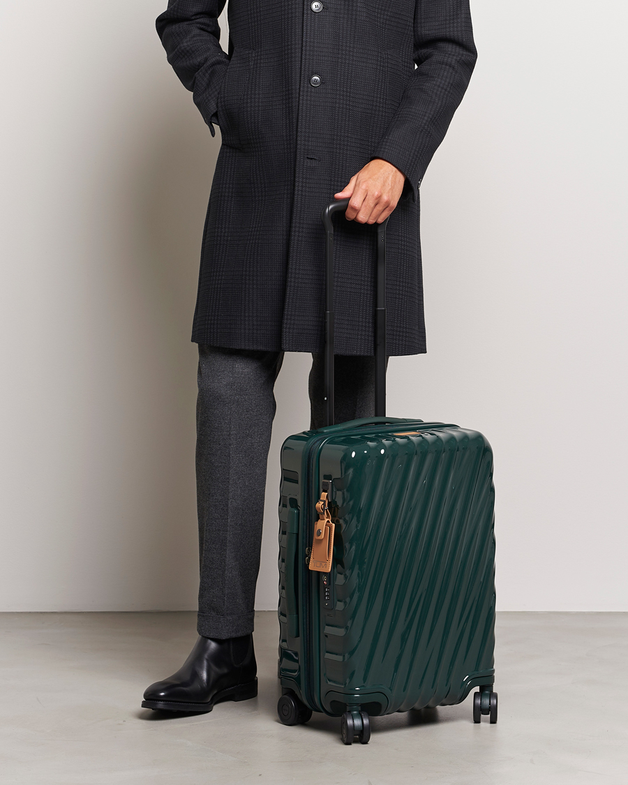 Herren | TUMI 19 Degree International Carry-on Trolley Hunter Green | TUMI | 19 Degree International Carry-on Trolley Hunter Green