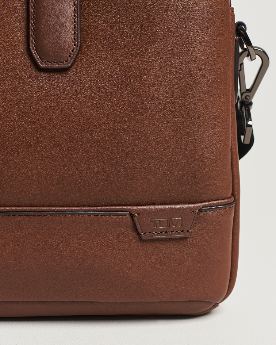 Herren | Taschen | TUMI | Harrison Sycamore Slim Leather Brief Cognac