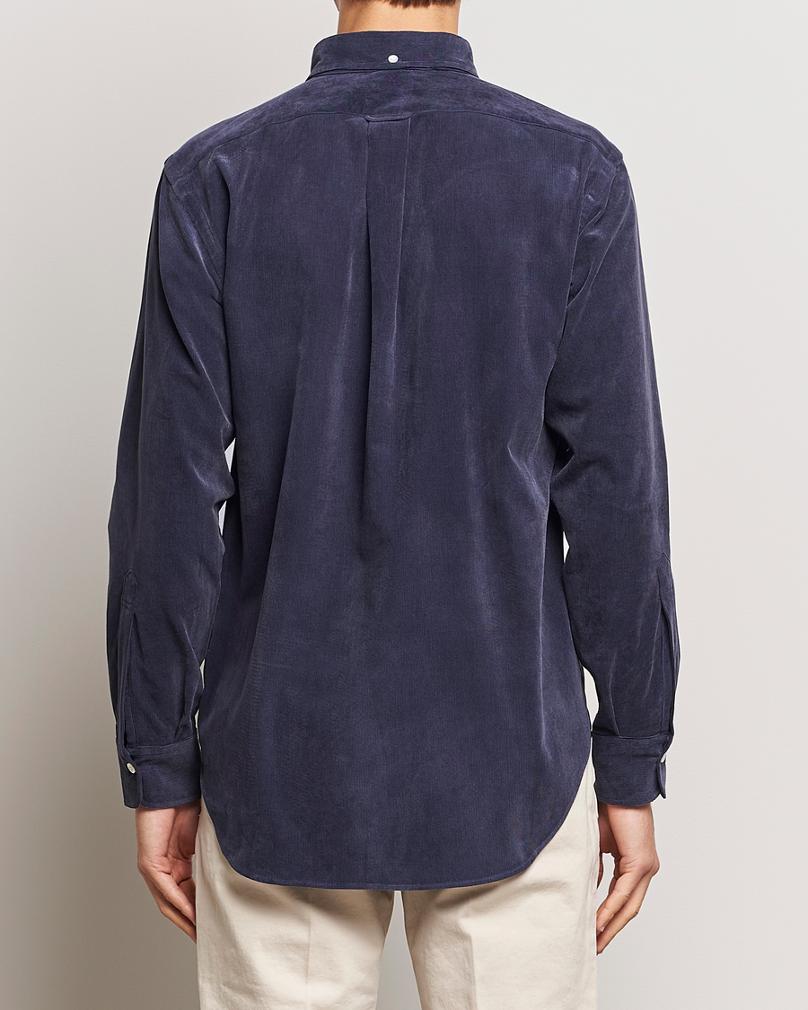 Herren | Hemden | Kamakura Shirts | Vintage Ivy Japanese Corduroy Shirt Navy