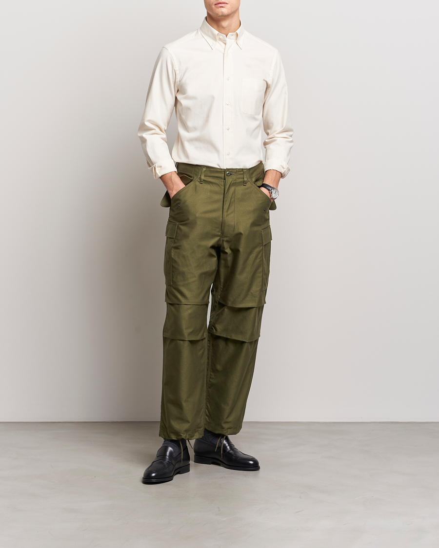 Herren | Hosen | Beams F | Military Cargo Pants Olive