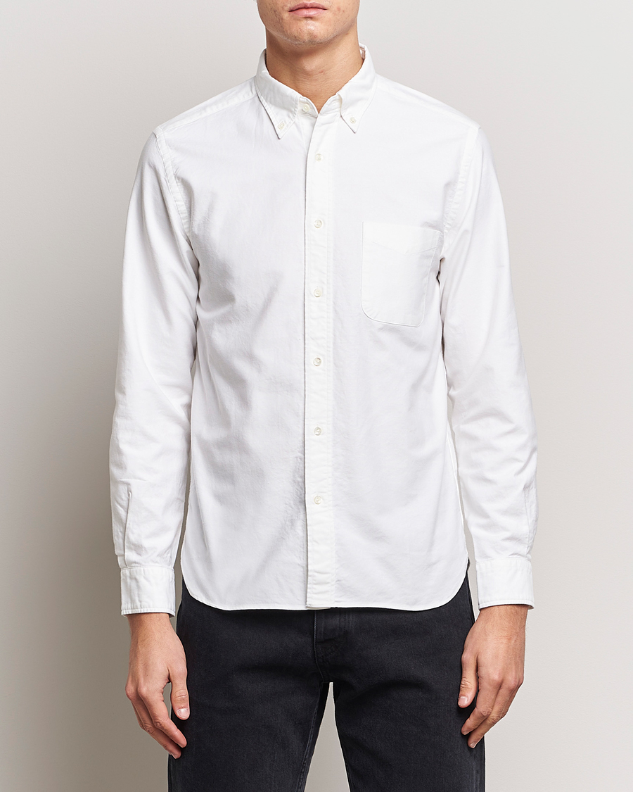 Herren | Freizeithemden | BEAMS PLUS | Oxford Button Down Shirt White
