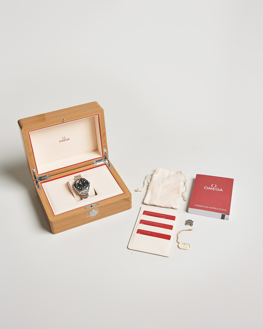 Herren | Omega Pre-Owned Seamaster Planet Ocean 21530402001001 Steel Black | Omega Pre-Owned | Seamaster Planet Ocean 21530402001001 Steel Black