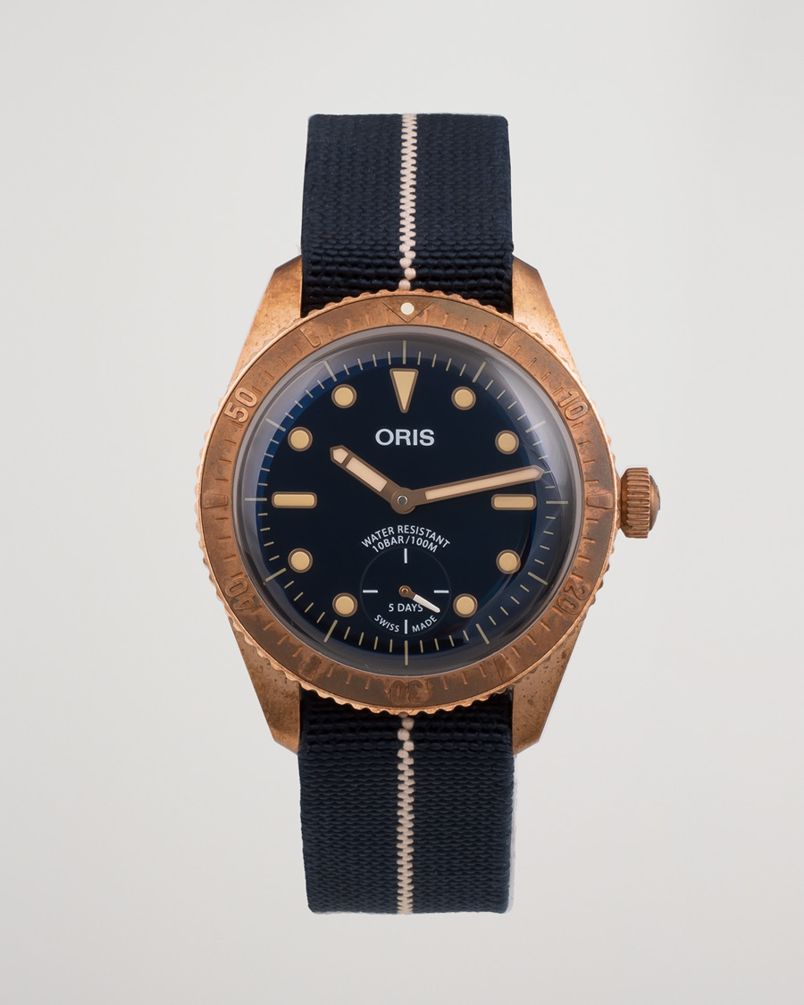 Herren | Oris Pre-Owned Carl Brashear Calibre 401 Limited Edition Steel Blue | Oris Pre-Owned | Carl Brashear Calibre 401 Limited Edition Steel Blue
