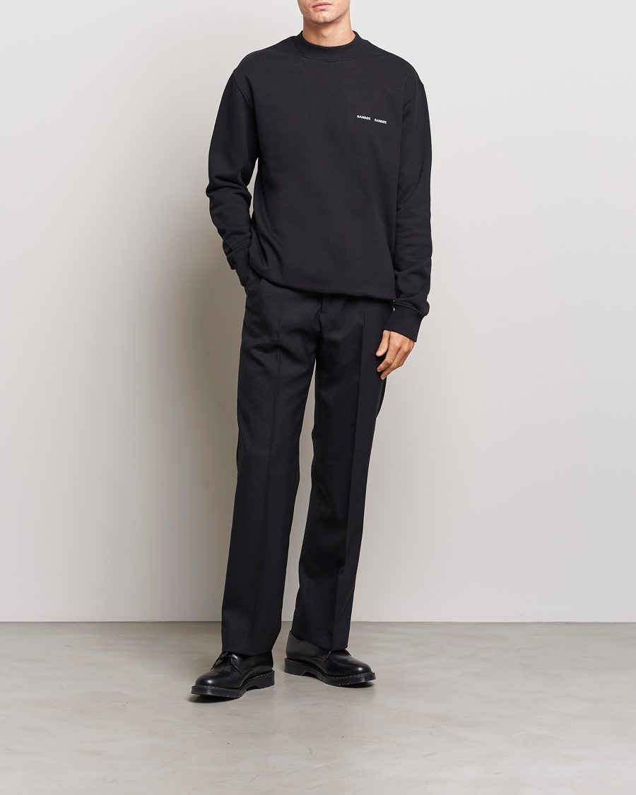 Herren | Pullover | Samsøe Samsøe | Norsbro Crew Neck Sweatshirt Black