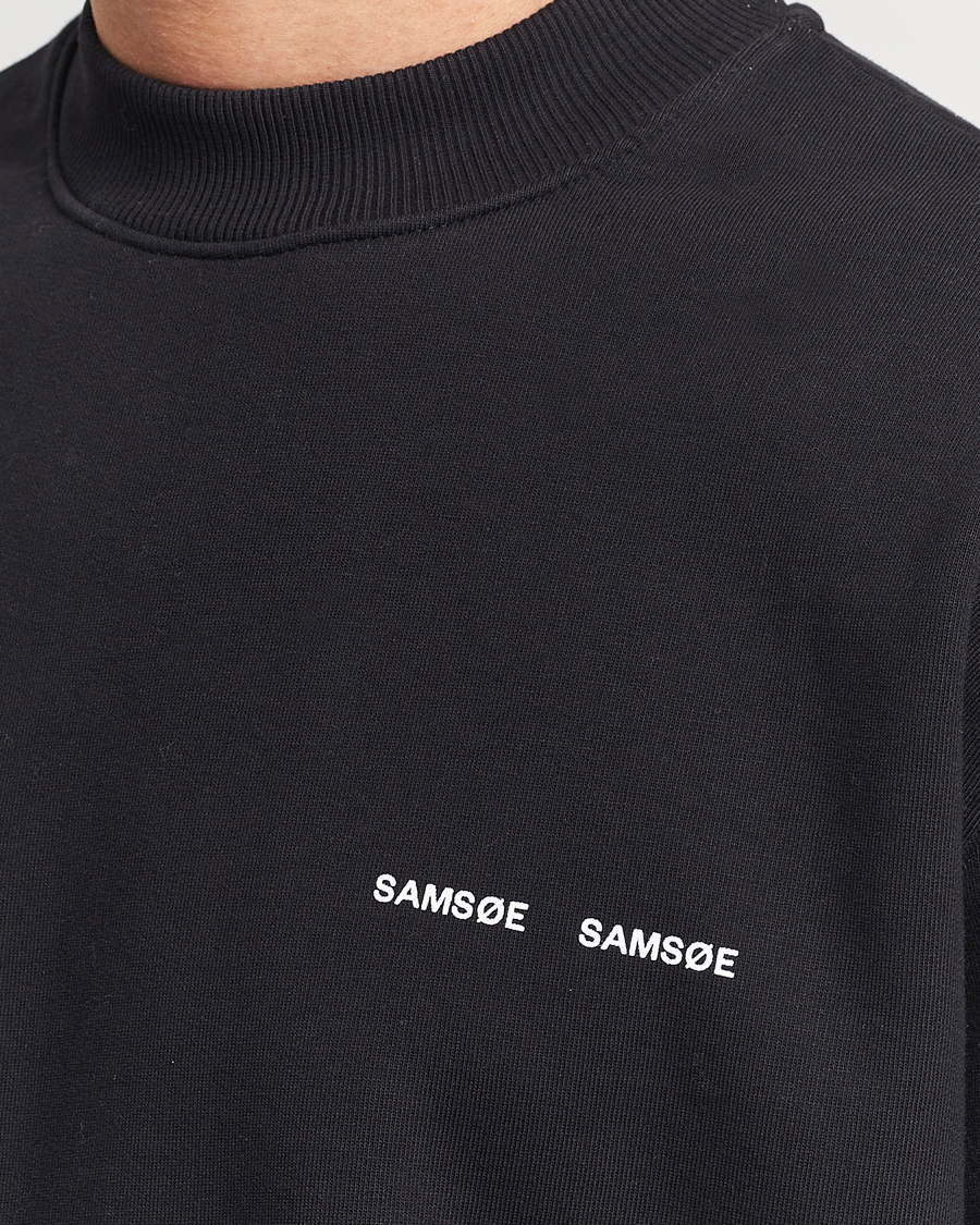 Herren | Pullover | Samsøe Samsøe | Norsbro Crew Neck Sweatshirt Black