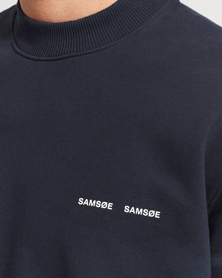 Herren | Pullover | Samsøe Samsøe | Norsbro Crew Neck Sweatshirt Sky Captian