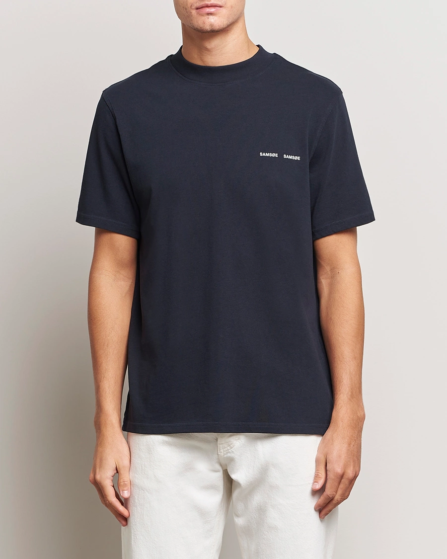 Herren | Kurzarm T-Shirt | Samsøe Samsøe | Norsbro Organic Cotton T-shirt Sky Captian