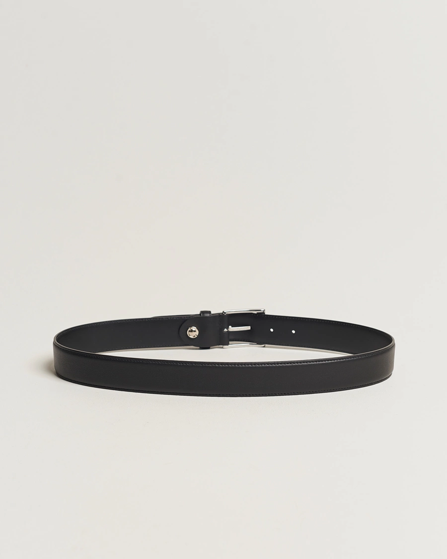 Herren | Accessoires | Canali | Leather Belt Black Calf