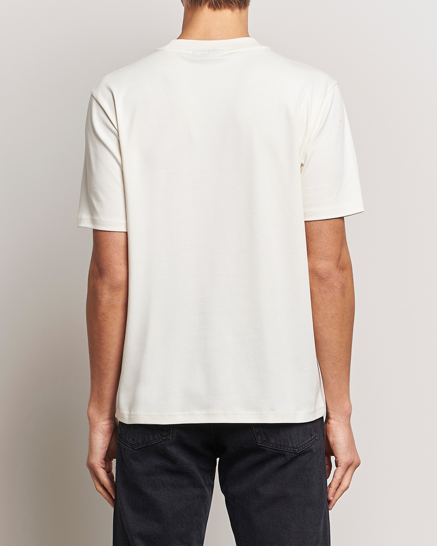 Herren | T-Shirts | J.Lindeberg | Adnan Logo Mock Neck T-Shirt Cloud White