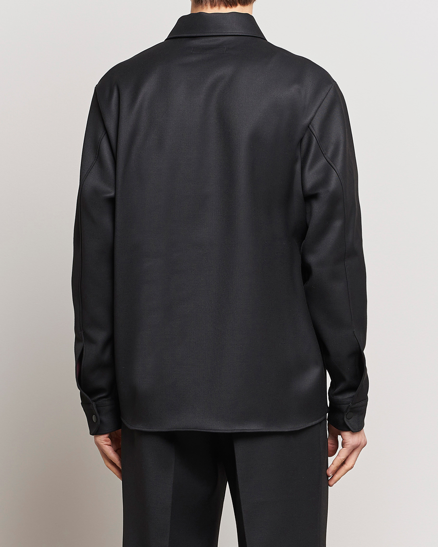 Herren | Jacken | J.Lindeberg | Coen Double Face Overshirt Black