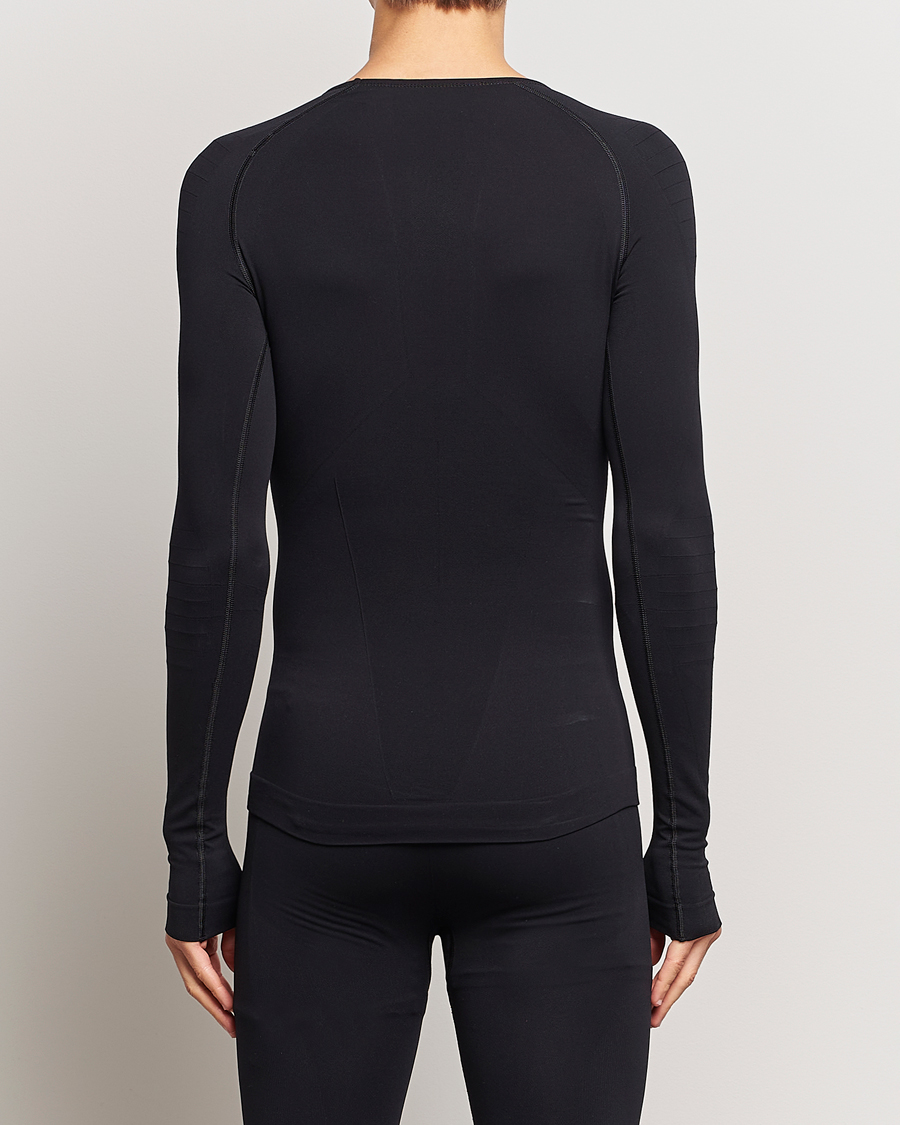 Herren | Kleidung | Falke Sport | Falke Long Sleeve Warm Shirt Black