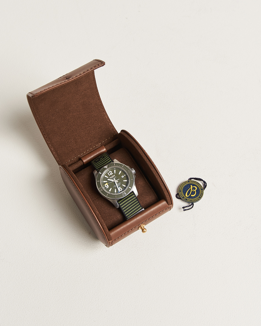 Herren | Breitling Pre-Owned Superocean 44 Outerknown A17367 Steel Green | Breitling Pre-Owned | Superocean 44 Outerknown A17367 Steel Green