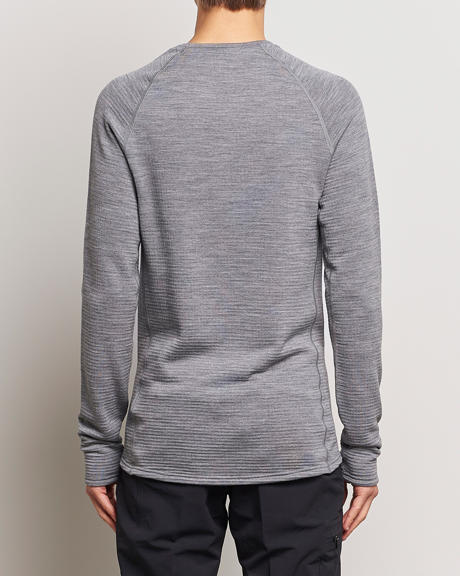 Men | Sweaters & Knitwear | Houdini | Desoli Merino Thermal Crew College Grey