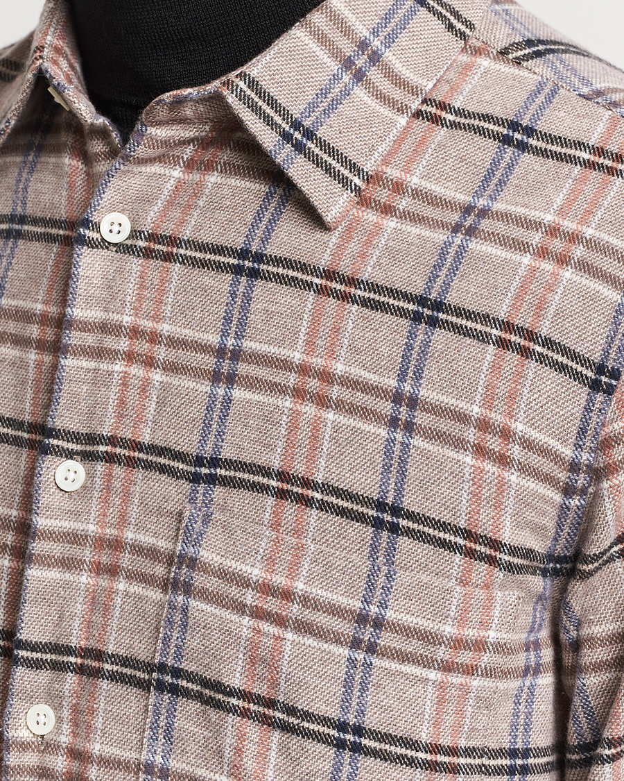 Herren | Hemden | NN07 | Arne Checked Cotton Shirt Pastel