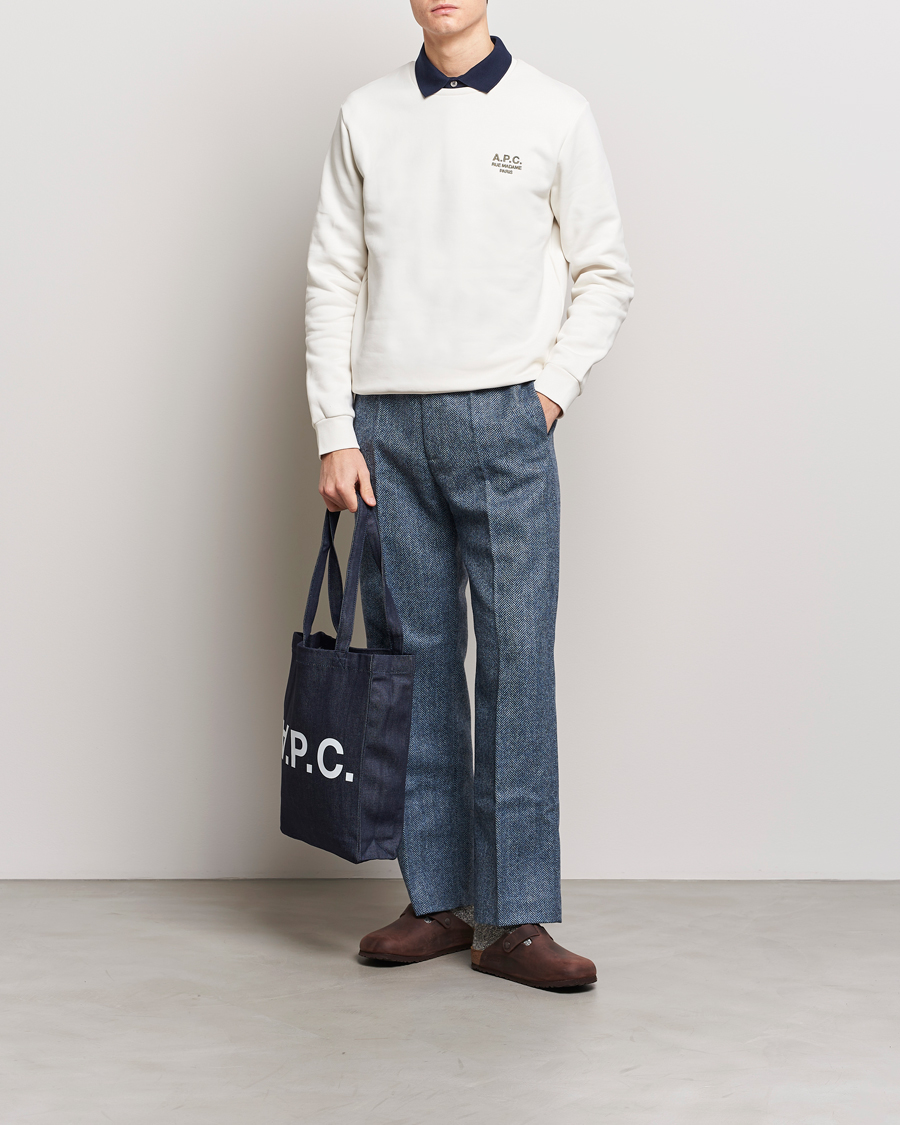 Herren | Pullover | A.P.C. | Rider Sweatshirt Chalk