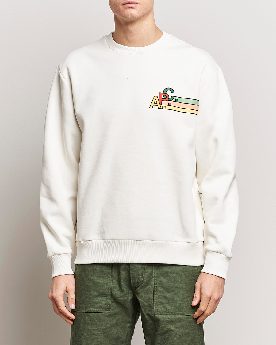 Herren | Pullover | A.P.C. | Spring Sweatshirt Chalk