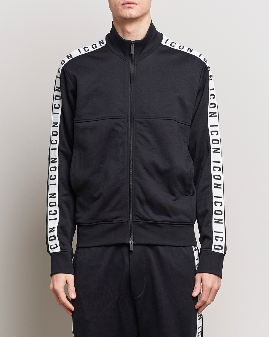 Herren | Kleidung | Dsquared2 | Dean Sport Full Zip Track Jacket Black