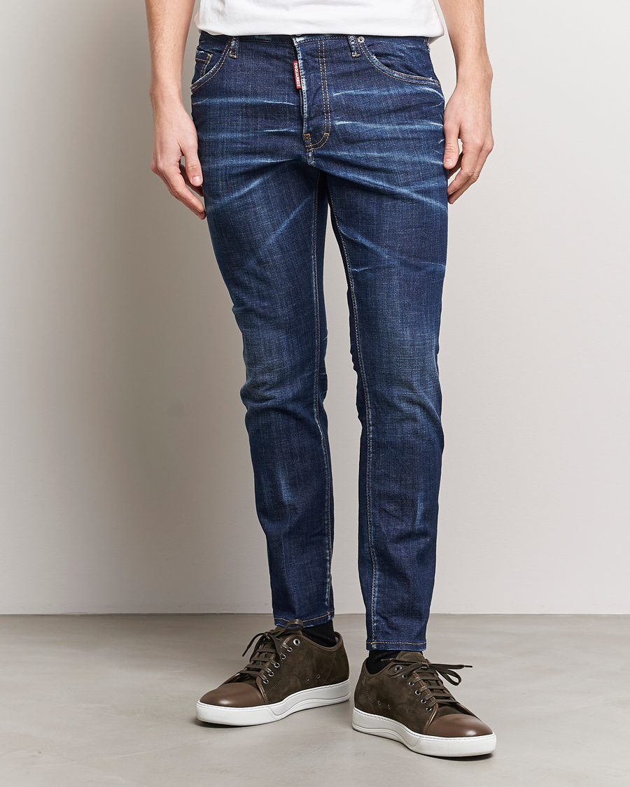 Herren | Blaue jeans | Dsquared2 | Skater Jeans Navy Blue