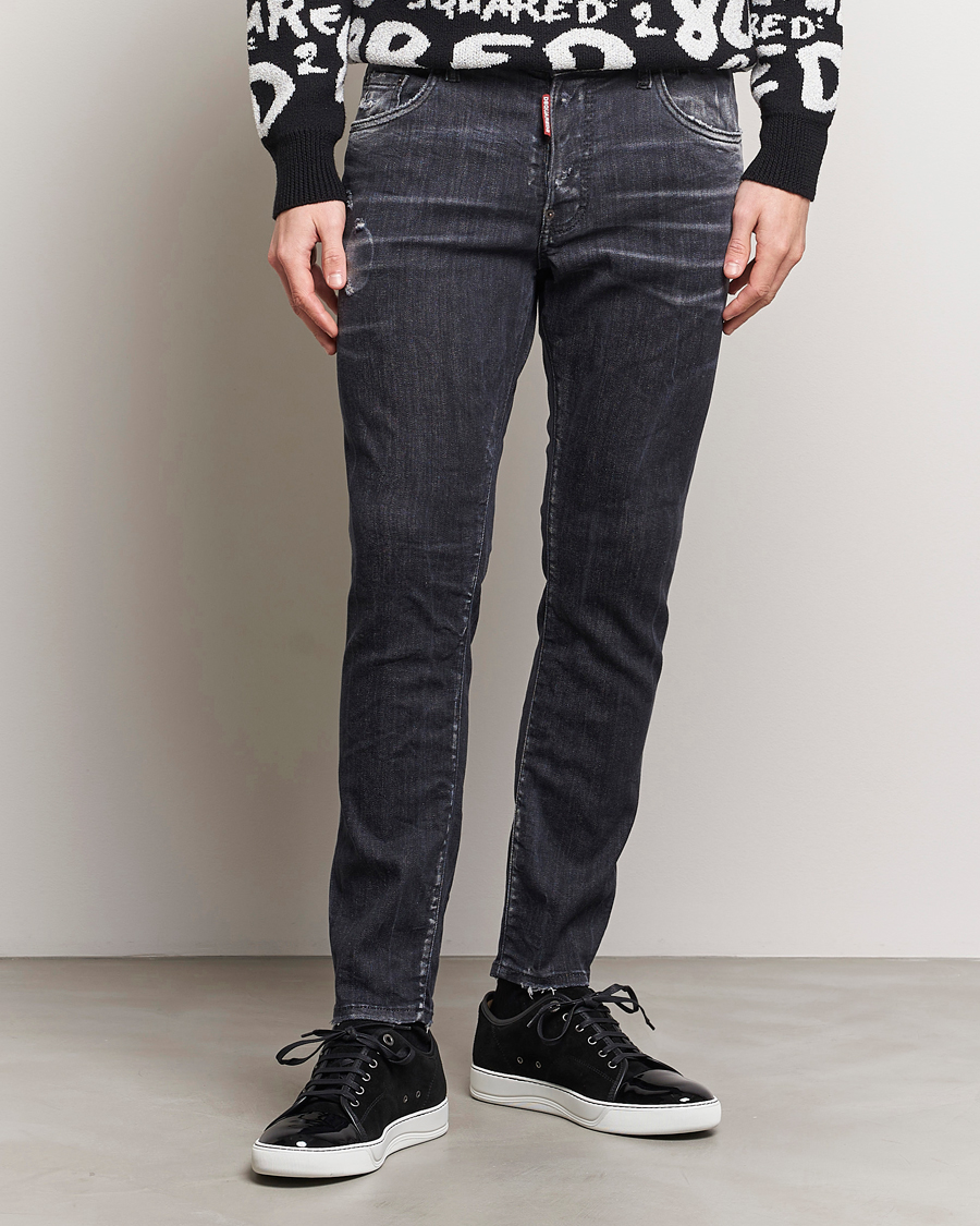 Herren | Kleidung | Dsquared2 | Skater Jeans Washed Black