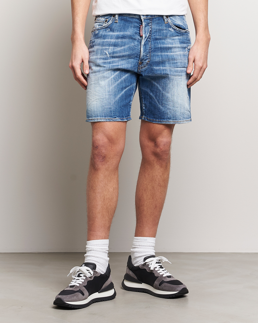 Herren | Shorts | Dsquared2 | Marine Denim Shorts Light Blue