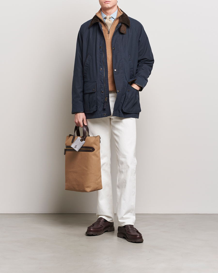 Herren | Jacken | Polo Ralph Lauren | Waxed Cotton Field Jacket Navy