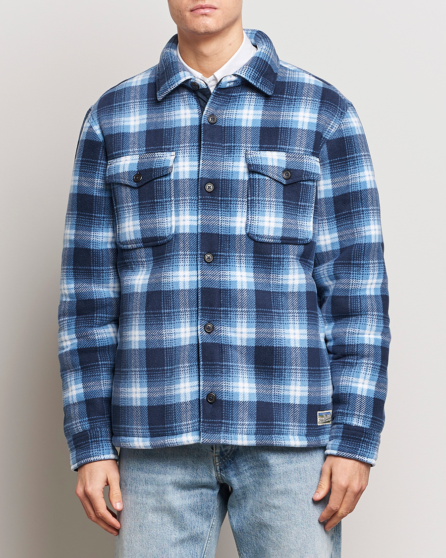 Herren | 20% sale | Polo Ralph Lauren | Magic Fleece Outdoor Shirt Jacket Ombre Blue