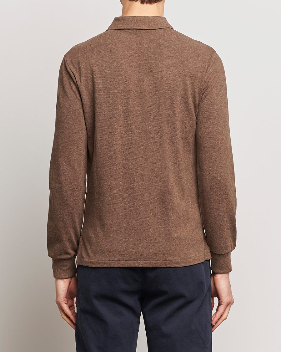 Herren | Pullover | Polo Ralph Lauren | Slim Fit Long Sleeve Polo Cedar Heather
