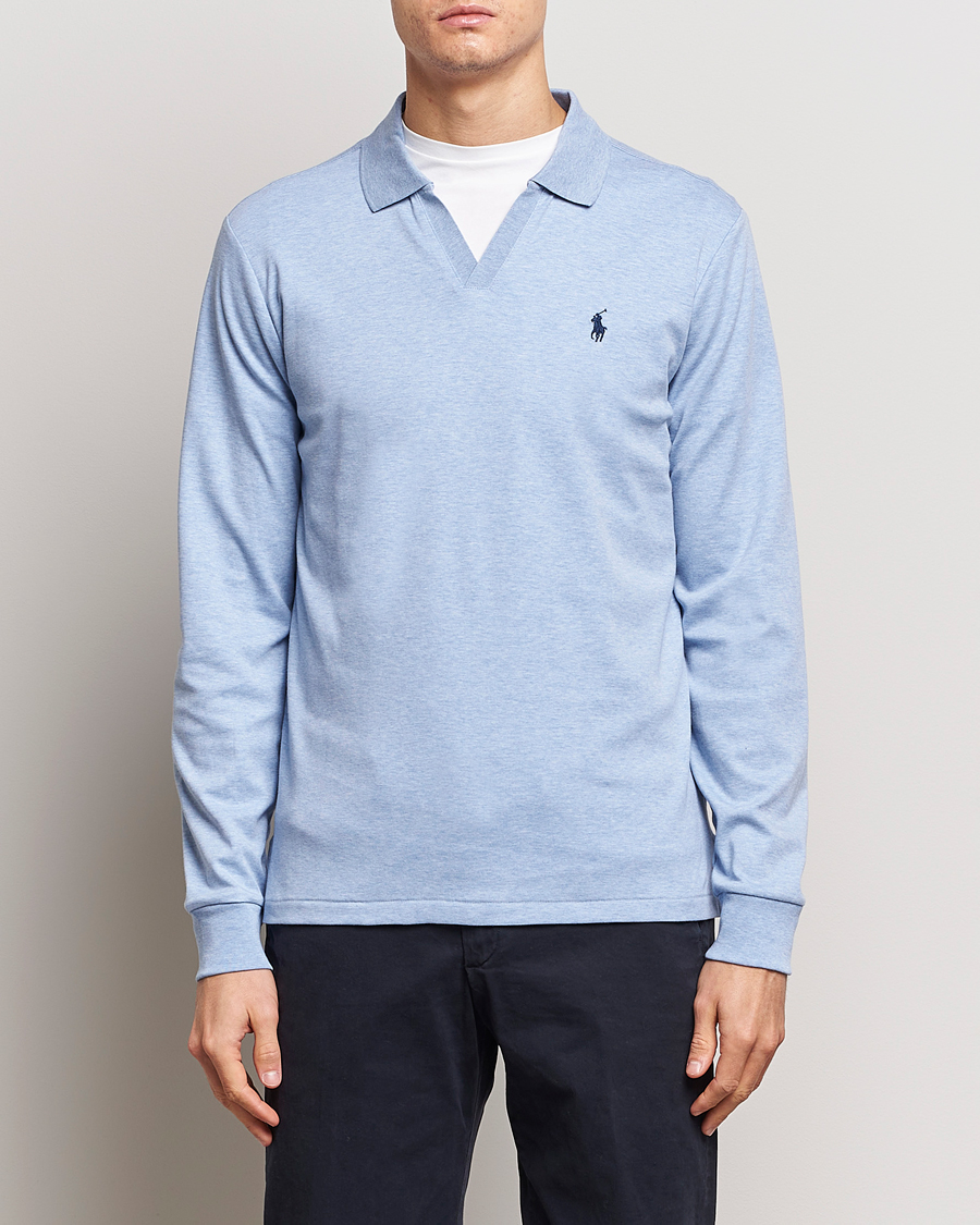 Herren | 30% sale | Polo Ralph Lauren | Long Sleeve Polo Shirt Isle Heather