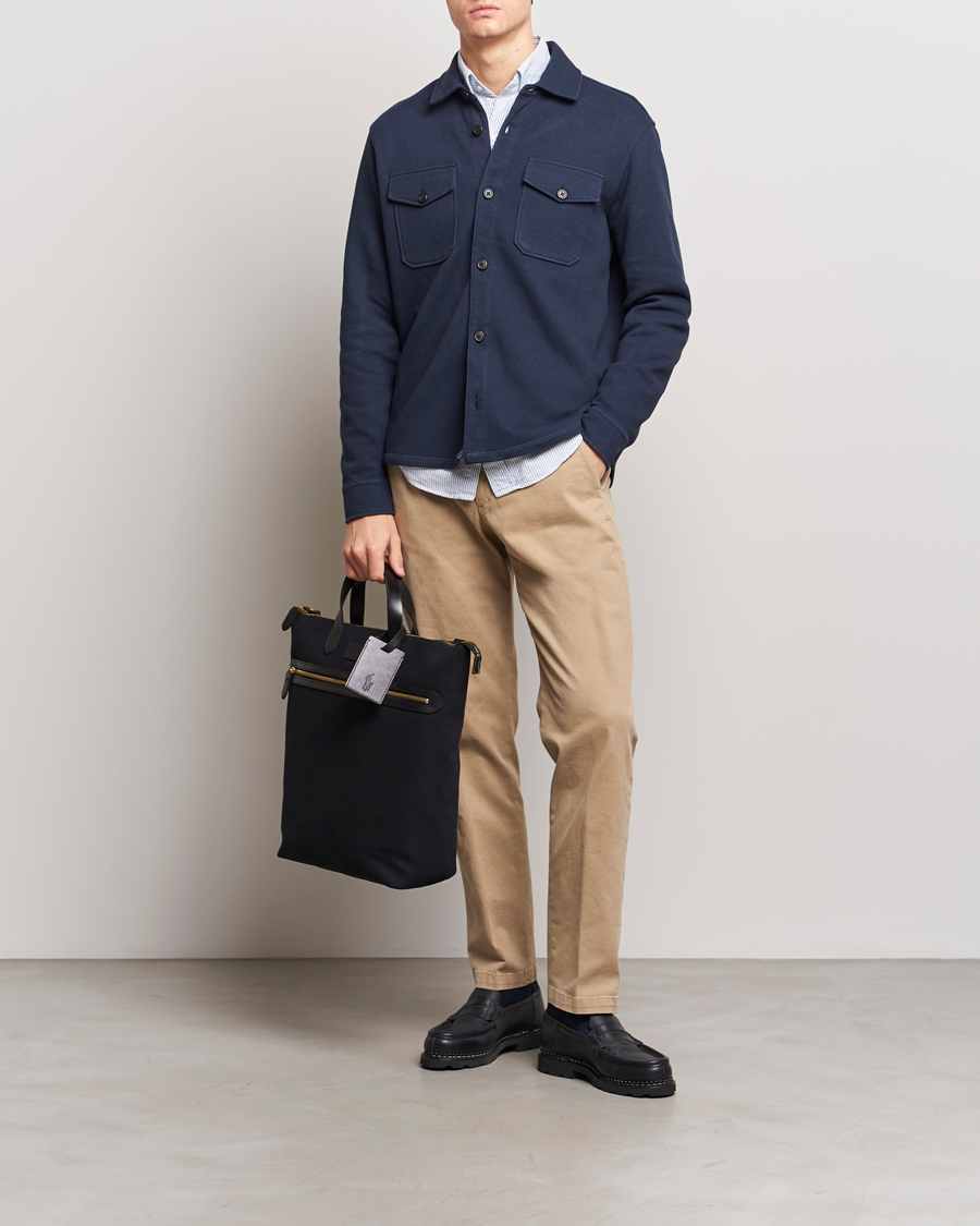 Herren | Hemden | Polo Ralph Lauren | Double Knit Jacquard Overshirt Aviator Navy