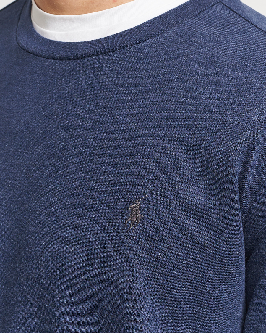 Herren | Pullover | Polo Ralph Lauren | Double Knitted Jersey Sweatshirt Navy Heather